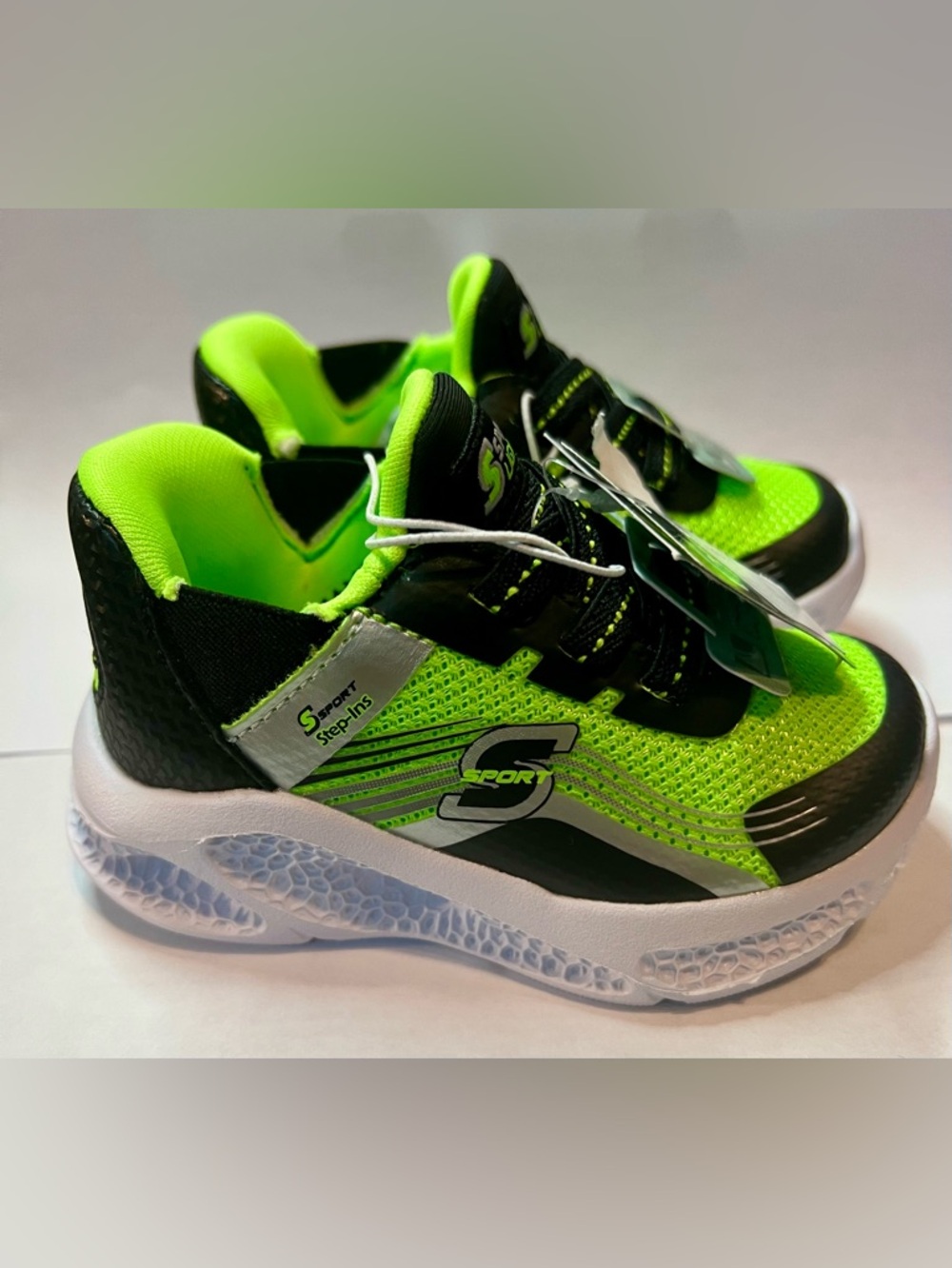 Skechers Toddler Myles S Sport Step In Light Up Sneakers